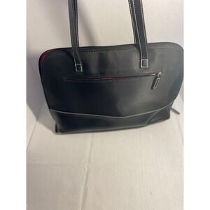 Black Laptop Tote Work Bag Women's